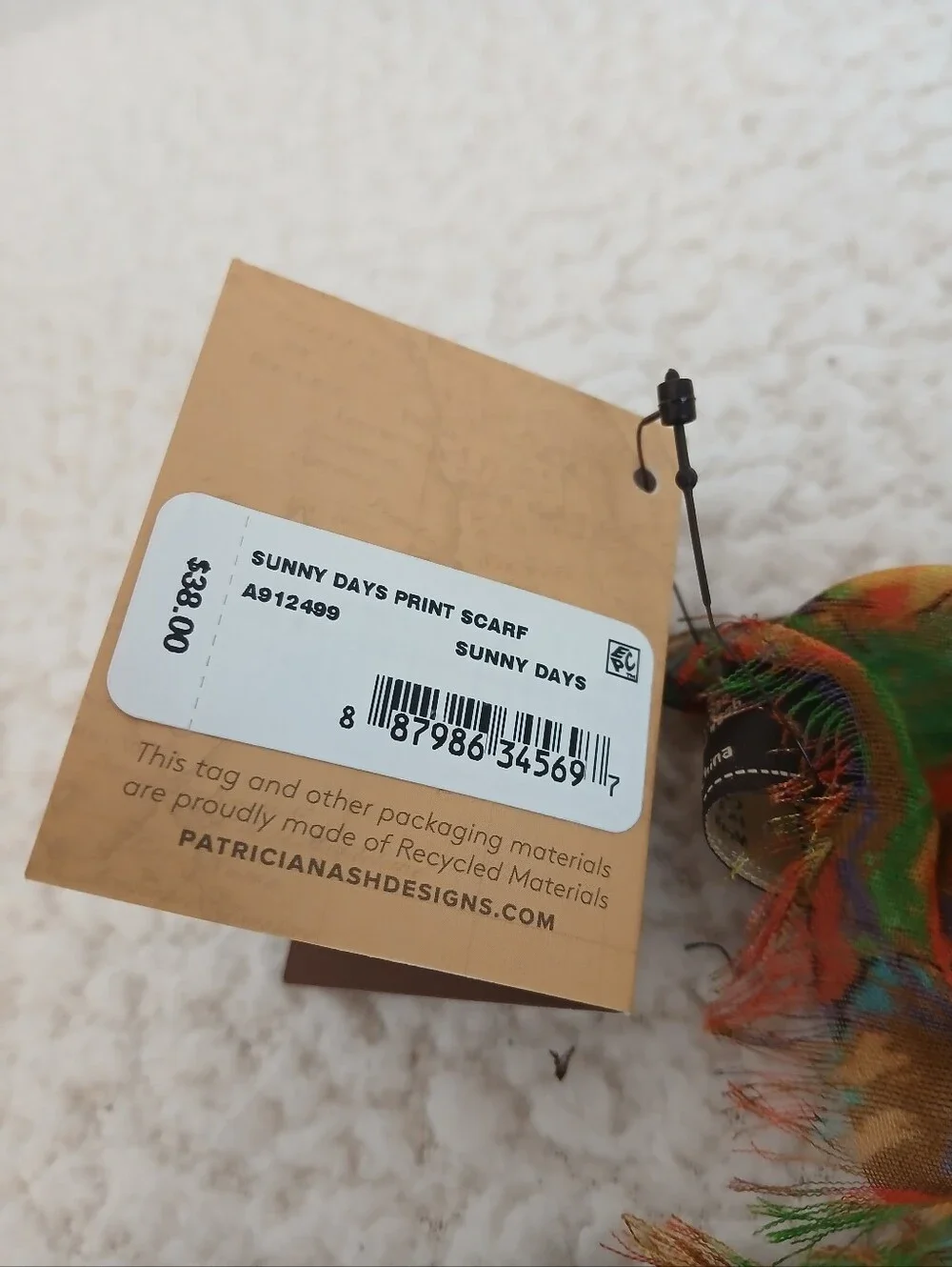 Patricia Nash Sunny Days Scarf NWT